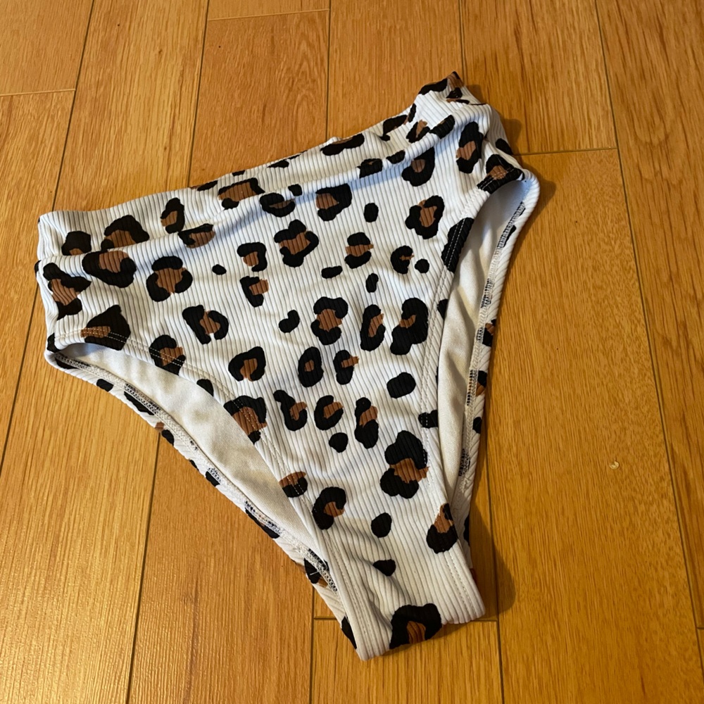 Leopard Print Bikini Bottom